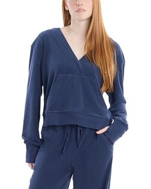 Wilt Kangaroo Pocket Hoodie - Blue