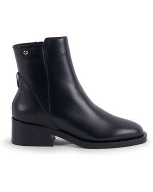 Stinaa.j Stinaa. J Charlotte Orthopedic Round Toe Booties - Blue