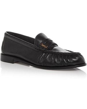 Saint Laurent Le Loafer Penny Loafers - Black