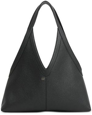 Mansur Gavriel Soft M Leather Tote - Black