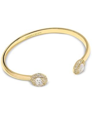 Kendra Scott Bella Crystal Cuff Bracelet - White