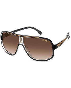 Carrera Rectangle Sunglasses, 63 Mm - Natural