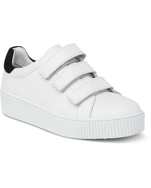 Whistles Flax Low-Top Sneakers - White