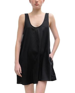 Leset Yoko Mini Tank Dress - Black