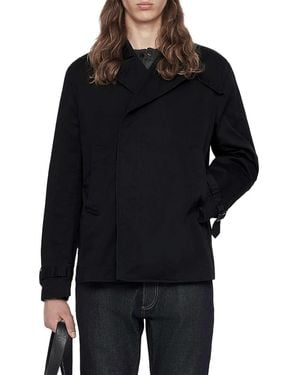AllSaints Milford Cotton Twill Jacket - Black