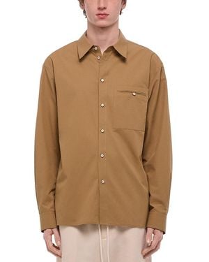 Helmut Lang Relaxed Fit Shirt - Brown
