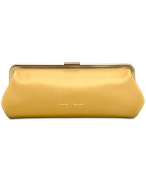 Proenza Schouler Armory Leather Clutch - Natural
