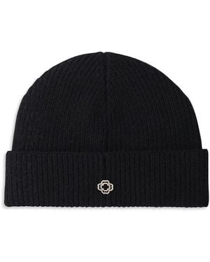 Maje Wool & Cashmere Hat - Black