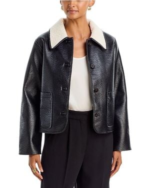 Rails Terra Faux Shearling Jacket - Black