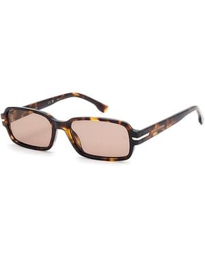 Victoria Beckham Rectangular Sunglasses, 54Mm - Pink