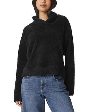 Splendid Rowan Fuzzy Pullover - Black