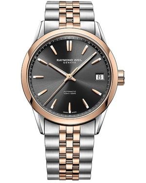Raymond Weil Freelancer Automatic Classic Two-Tone Date Watch, 40Mm - Metallic