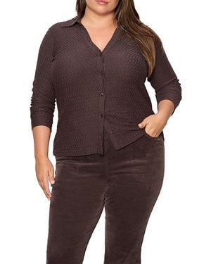 Sanctuary Dreamgirl Textured Cardigan - Brown