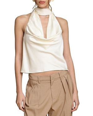 Avec Les Filles Halter Top - Natural