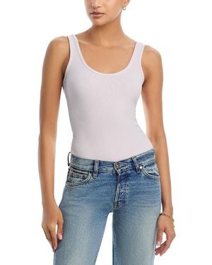 L'Agence Nica Tank Top Bodysuit - Blue