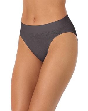 Le Mystere Lace Knit Seamless Bikini - Gray