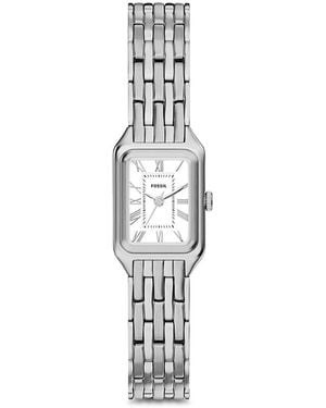 Fossil Raquel Mini Watch, 18Mm X 29Mm - White