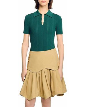 Sandro Polo Sweater - Green