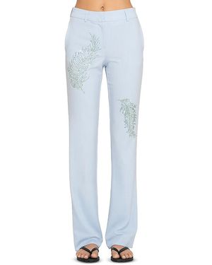 Des Phemmes Des_Phemmes Tailored Suit Pants - Blue