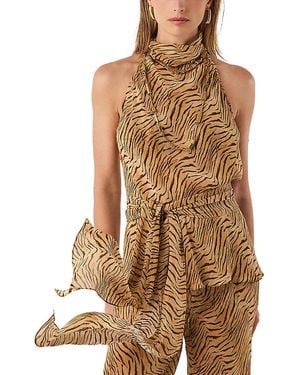 ViX X Rosie Huntington-Whiteley Ro Top Swim Cover-Up - Brown