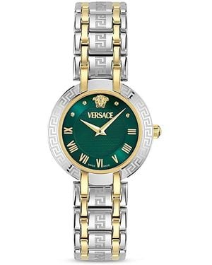 Versace Antlia Watch, 34Mm - Metallic