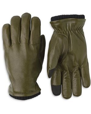 Hestra John Leather Gloves - Green