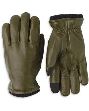 Hestra John Leather Gloves - Green