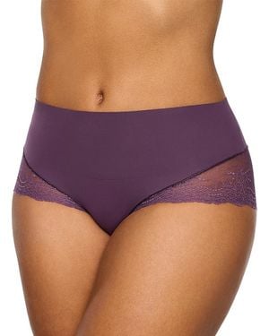 Spanx Undie-Tectable Lace Hi-Hipster Panty - Purple