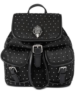 Kurt Geiger Hoxton Small Studded Backpack - Black