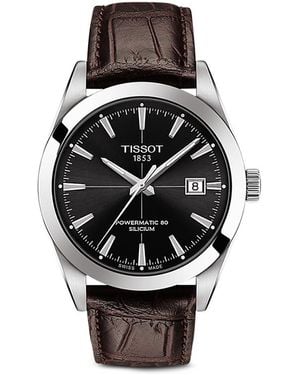 Tissot Gentleman Watch, 40Mm - Black