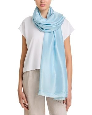 Eileen Fisher Silk Scarf - Blue