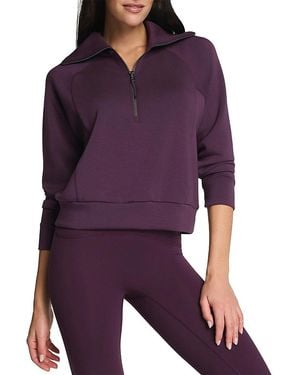 Spanx Airessentials Half Zip - Purple