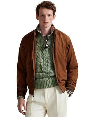 Polo Ralph Lauren Suede Jacket - Brown