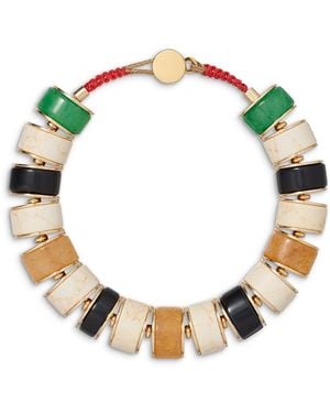Roxanne Assoulin The Stone Slice Flex Bracelet - Metallic