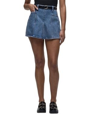 Hudson Jeans Patch Pocket Skort - Blue