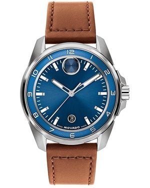 Movado Bold Verso S Watch, 42Mm - Blue