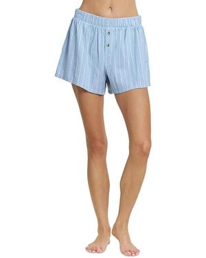 Honeydew Intimates Stripe Hangout Shorts - Blue