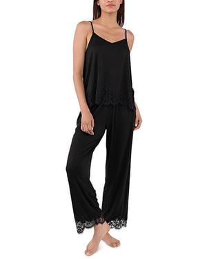 Flora Nikrooz Sarafina Cami & Pants Pajama Set - Black