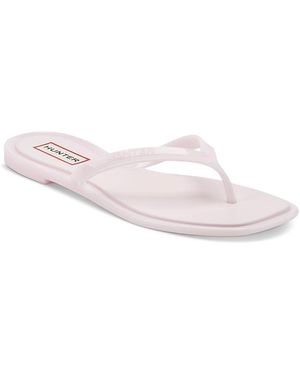 HUNTER Hwmarin Thong Sandals - Pink