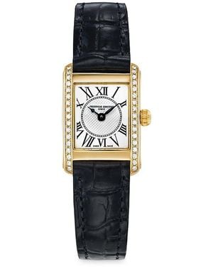 Frederique Constant Carree Watch, 23Mm - Black