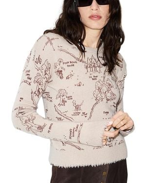 RE/DONE The Storybook Cashmere Crewneck Sweater - Natural