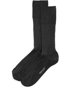 Marcoliani Ribbed Socks - Black
