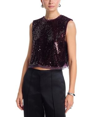 Jonathan Simkhai Cydia Sleeveless Top - Blue