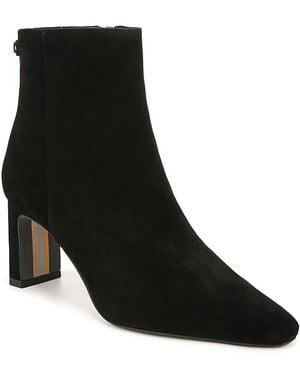 Sam Edelman Saige Zipper Ankle Booties - Black