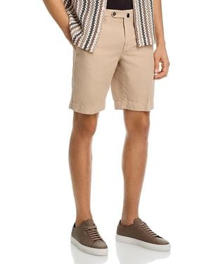 Slowear Incotex Linen & Cotton Garment-Dyed 10 Chinolino Short - Natural
