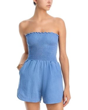Peixoto Torey Romper - Blue