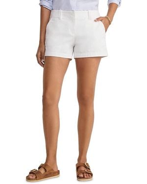 Vineyard Vines Herringbone 3.5 Shorts - White