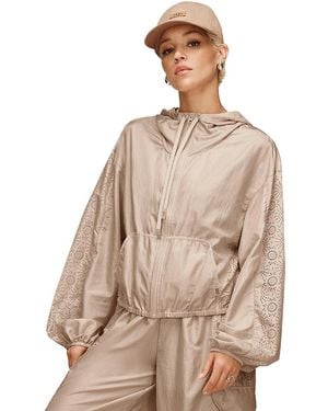 UGG Chiara Full Zip Hooded Jacket - Brown