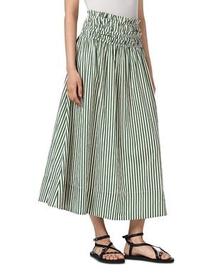 AllSaints Kali Maxi Skirt - Green
