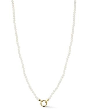 Moon & Meadow 14K Cultured Freshwater Pearl Necklace, 17 - White
